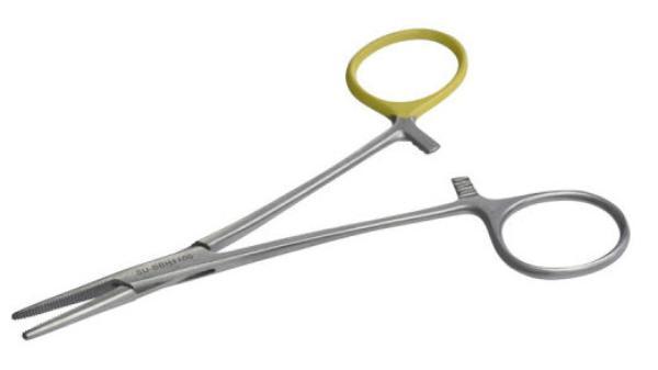 SIUS Arterienklemme Halsted-Mosq 125mm gera 20 Stk