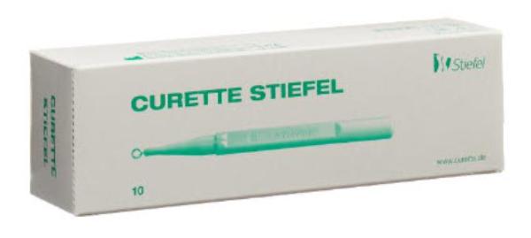 STIEFEL Curette 4mm 10 Stk
