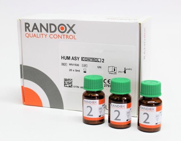RANDOX Human Ass Multi-Sera LEVEL 2 20 x 5 ml