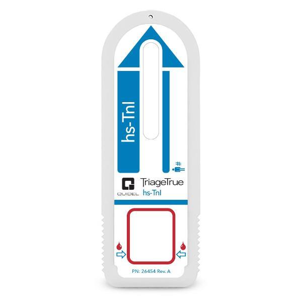 TRIAGETRUE Quidel high sens trop I test box 25 pce