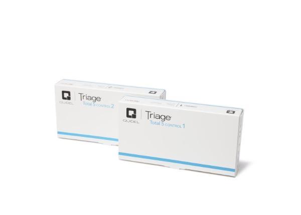 TRIAGE Quidel total 5 control 2 box