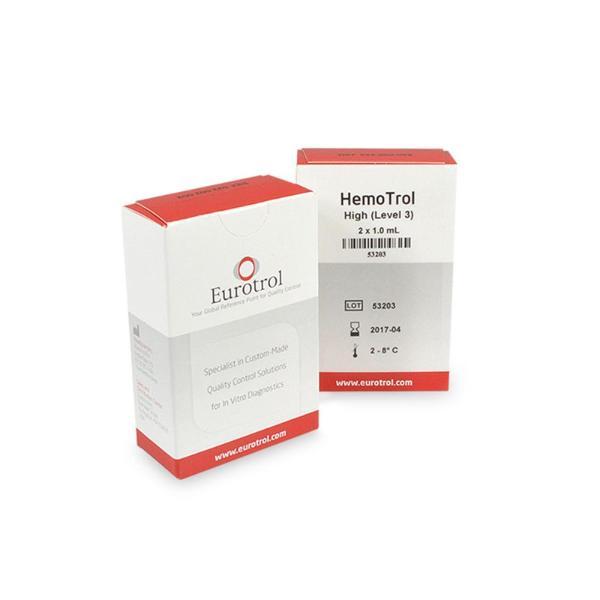 HEMOCUE controle Hb 201+Hb 201 niv3 2 x 1 ml
