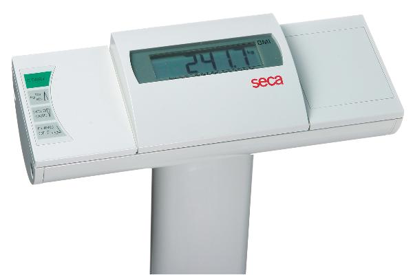SECA Säulenwaage mit LCD Anzeige 704
