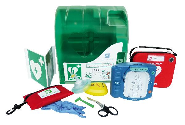 PHILIPS HeartStart HS1 set premiers secours all