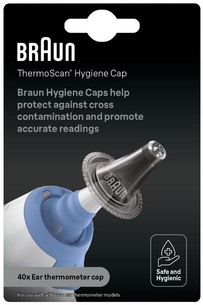 BRAUN ThermoScan Ersatz-Schutzkapp LF40EULA 40 Stk