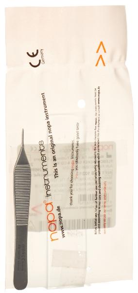 NOPA Pinzette Mikro Adson anatomisch 12cm
