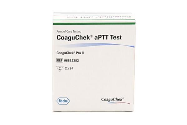 COAGUCHEK aPTT Test de/it/nl/fr 2 x 24 pce