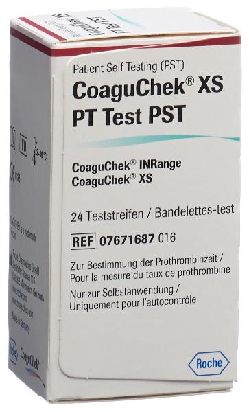 COAGUCHEK XS PT PST de/it/nl/fr 24 pce