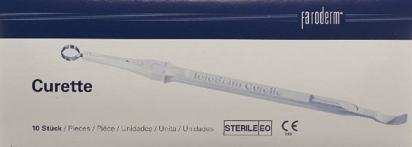 FARODERM Curette 4mm 10 pce