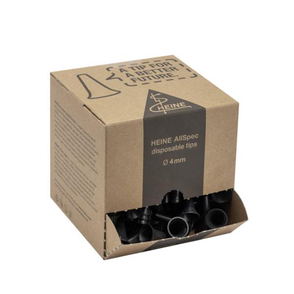 HEINE Ohrtips 1x AllSpec 4.0mm grau 250 Stk