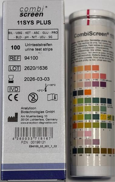 COMBISCREEN 11SYS Plus Test 100 Stk