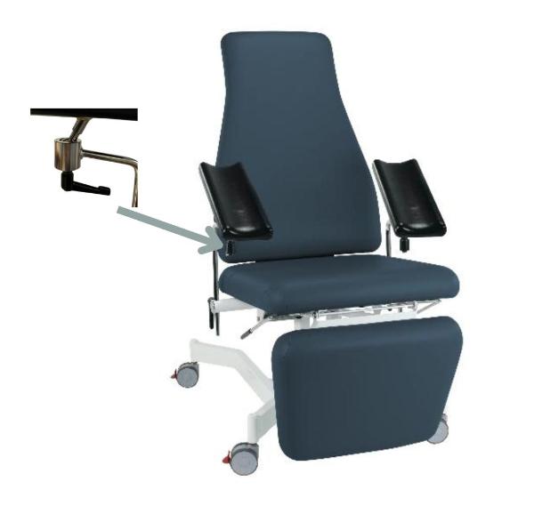 GALECOLINE Stellschraube Armleh z Haemochair Vario
